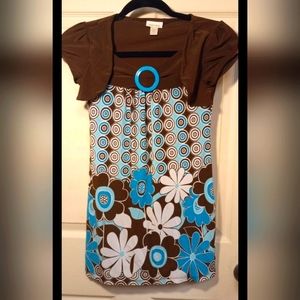 VTG Limited Too Retro Dress Girls Size Small 6-8